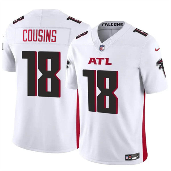 Kirk Cousins Atlanta Falcons white FUSE jersey