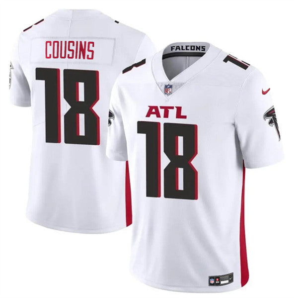 Kirk Cousins Atlanta Falcons white jersey