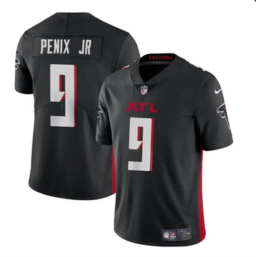 Michael Penix Jr Atlanta Falcons black jersey