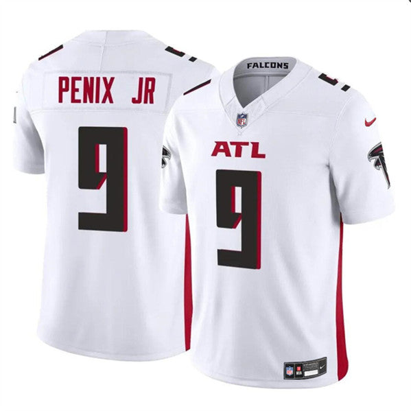 Michael Penix Jr Atlanta Falcons white FUSE jersey