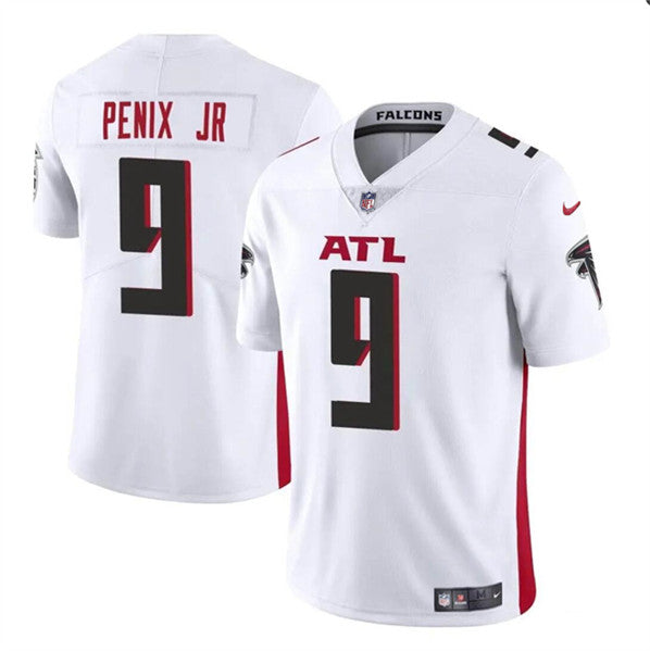 Michael Penix Jr Atlanta Falcons white jersey