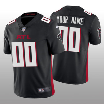 Custom Atlanta Falcons black jersey