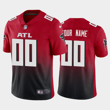 Custom Atlanta Falcons red jersey