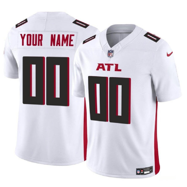 Custom Atlanta Falcons white FUSE jersey