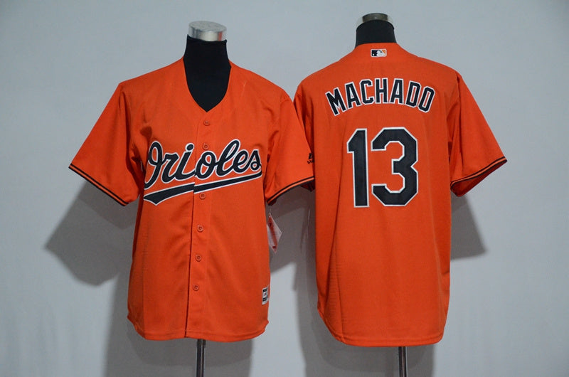 Manny Machado Baltimore Orioles orange Alternate jersey
