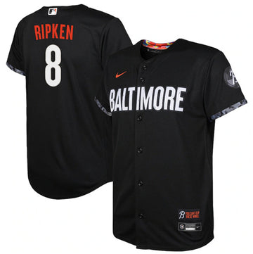 Cal Ripken Baltimore Orioles black City Connect jersey