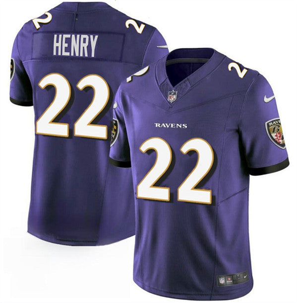 Derrick Henry Baltimore Ravens purple FUSE jersey