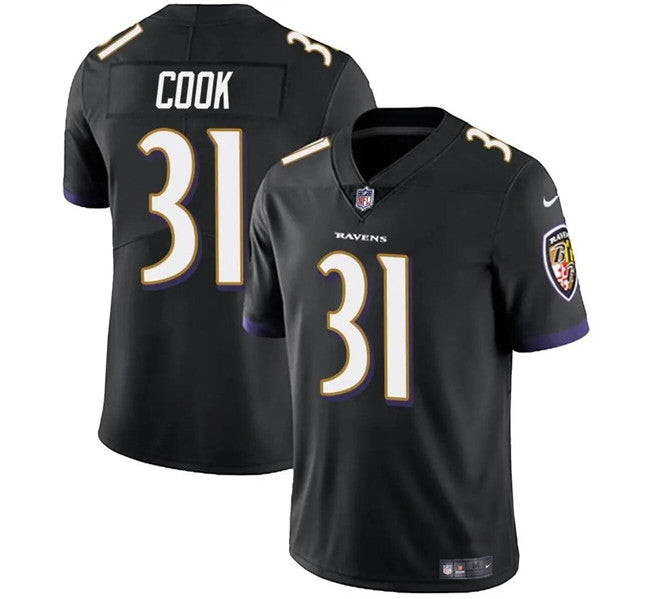 Dalvin Cook Baltimore Ravens black jersey