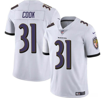 Dalvin Cook Baltimore Ravens white jersey