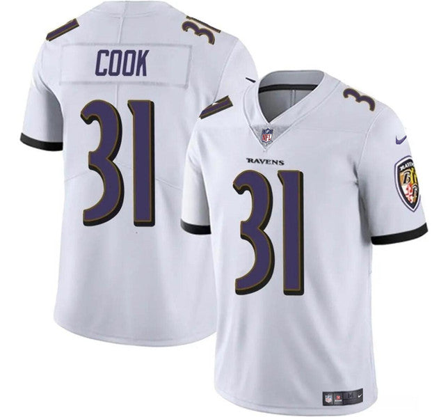 Dalvin Cook Baltimore Ravens white jersey