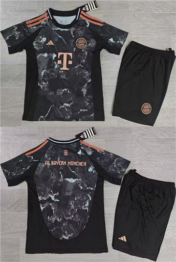 Custom Bayern Munich black jersey