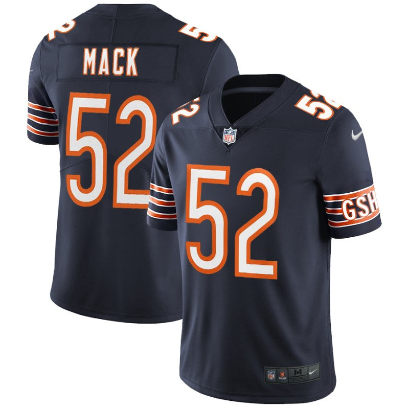 Khalil Mack Chicago Bears navy jersey