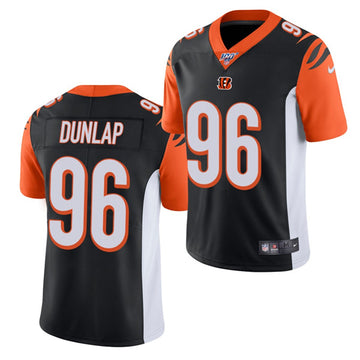 Carlos Dunlap Cincinnati Bengals black jersey