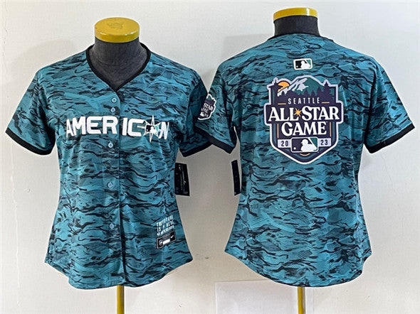 MLB All-Star teal jersey