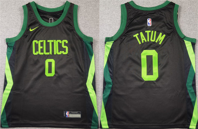 Jayson Tatum Boston Celtics black City Edition jersey