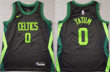 Jayson Tatum Boston Celtics black City Edition jersey
