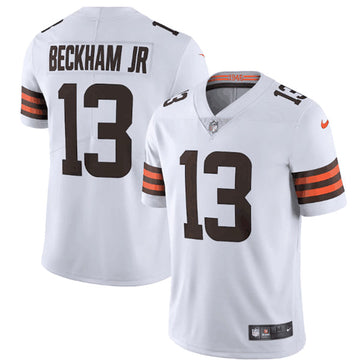 Odell Beckham Jr New Cleveland Browns white jersey
