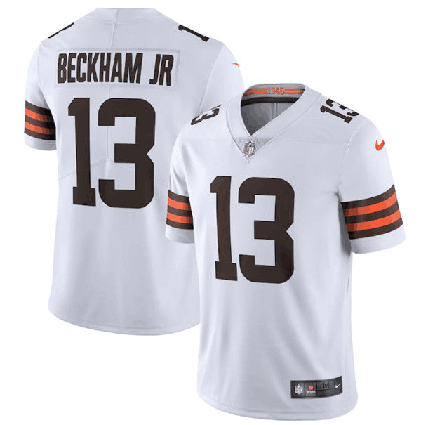 Odell Beckham Jr New Cleveland Browns white jersey