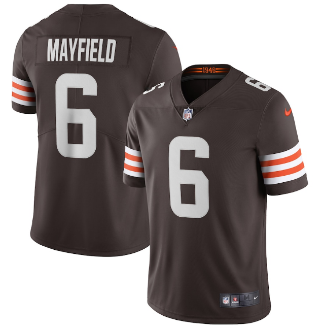 Baker Mayfield Cleveland Browns brown jersey