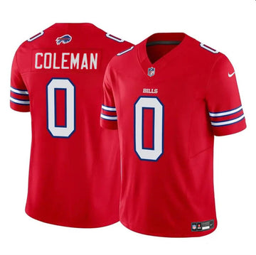 Keon Coleman Buffalo Bills red FUSE jersey