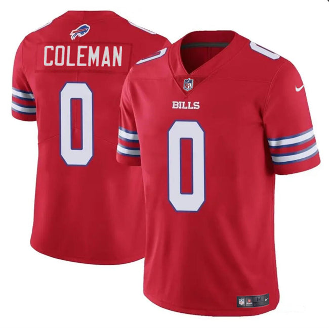 Keon Coleman Buffalo Bills red jersey