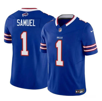 Curtis Samuel Buffalo Bills blue FUSE jersey