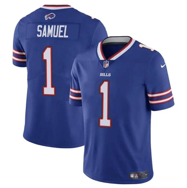 Curtis Samuel Buffalo Bills blue jersey
