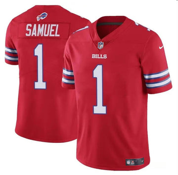Curtis Samuel Buffalo Bills red jersey
