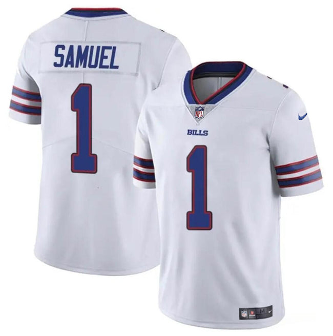 Curtis Samuel Buffalo Bills white jersey