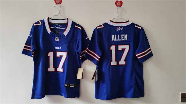 Josh Allen Buffalo Bills blue FUSE jersey