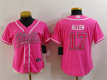 Josh Allen Buffalo Bills pink jersey