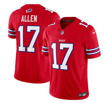 Josh Allen Buffalo Bills red FUSE jersey
