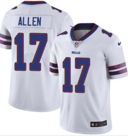 Josh Allen Buffalo Bills white jersey