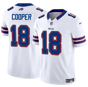 Amari Cooper Buffalo Bills white FUSE jersey