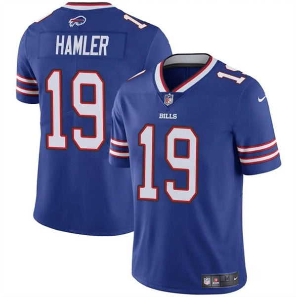 KJ Hamler Buffalo Bills blue jersey