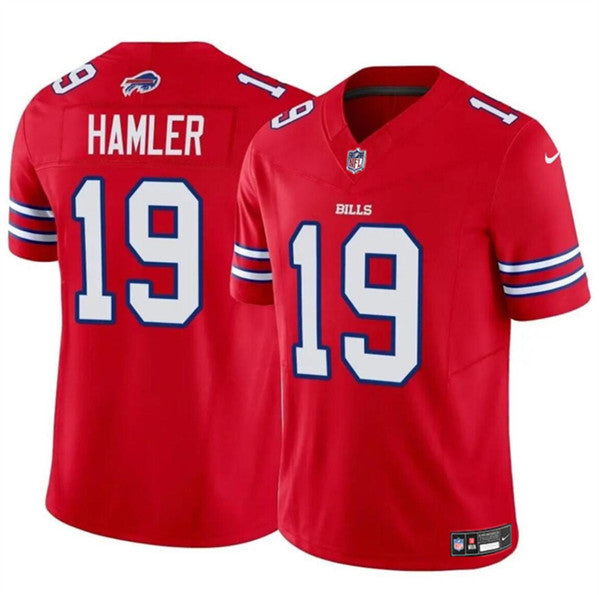 KJ Hamler Buffalo Bills red FUSE jersey