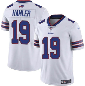 KJ Hamler Buffalo Bills white jersey