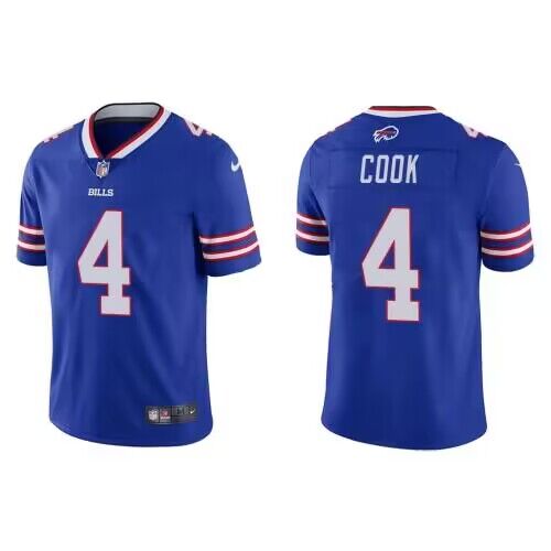 James Cook Buffalo Bills blue jersey