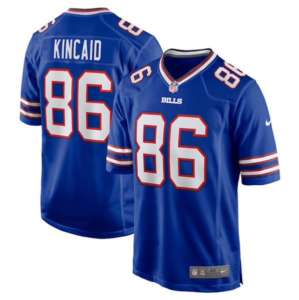 Dalton Kincaid Buffalo Bills blue Game jersey