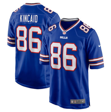 Dalton Kincaid Buffalo Bills blue Game jersey