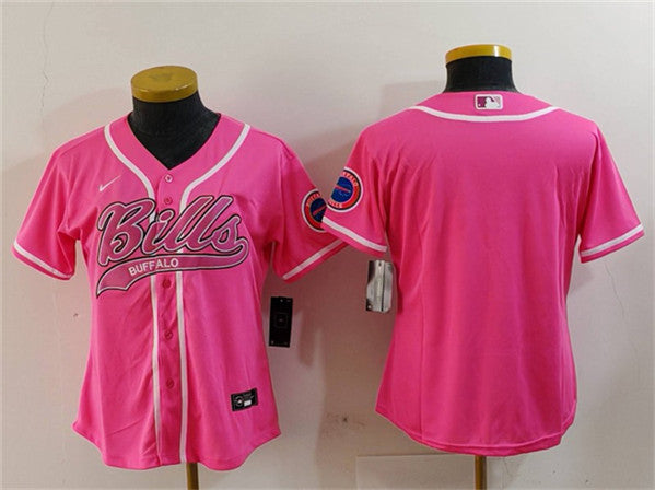 Custom Buffalo Bills pink jersey