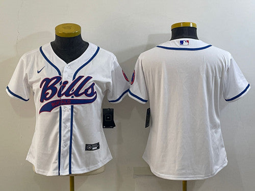 Custom Buffalo Bills white jersey