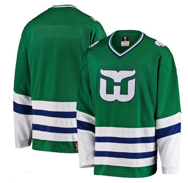 Custom Carolina Hurricanes green jersey