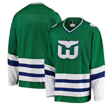 Custom Carolina Hurricanes green jersey