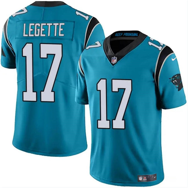 Carolina Panthers blue jersey