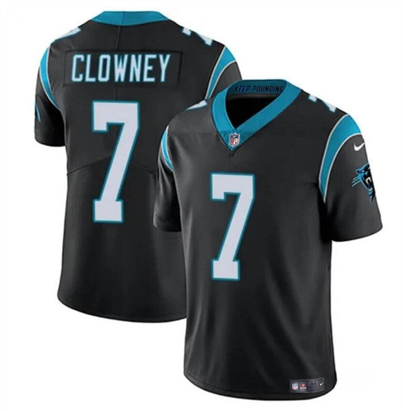 Jadeveon Clowney Carolina Panthers black jersey