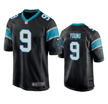 Bryce Young Carolina Panthers black Game jersey