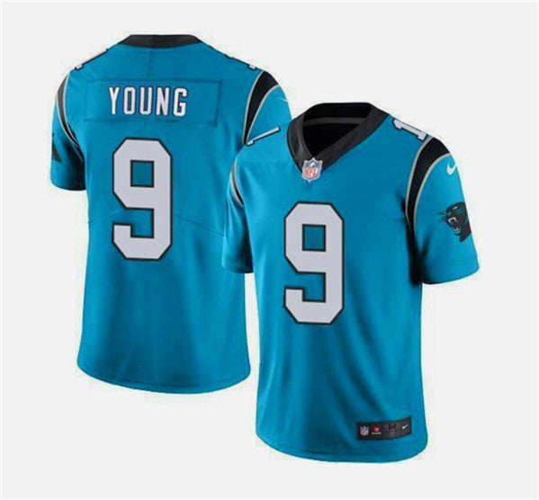 Bryce Young Carolina Panthers blue jersey