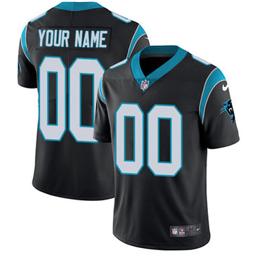 Custom Carolina Panthers black jersey