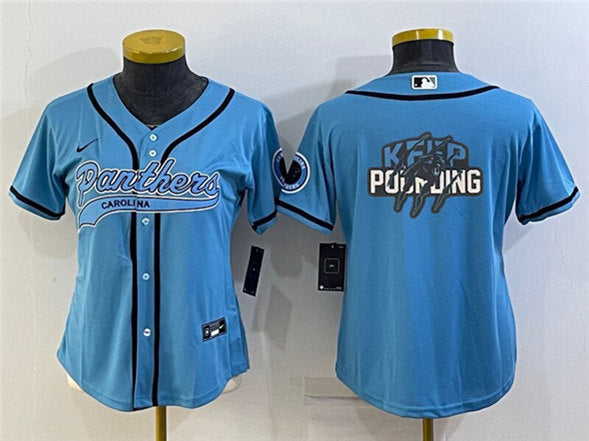 Carolina Panthers blue jersey
